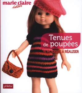 Livre pour tenue de poupées "Les chéries" de Corolles pour Marie Claire Idées